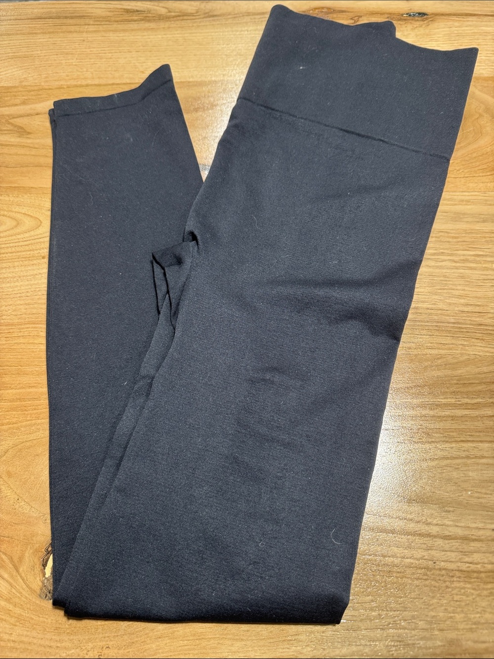 Warner's black shape leggings